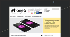 Desktop Screenshot of iphone5.nl