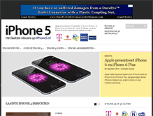 Tablet Screenshot of iphone5.nl